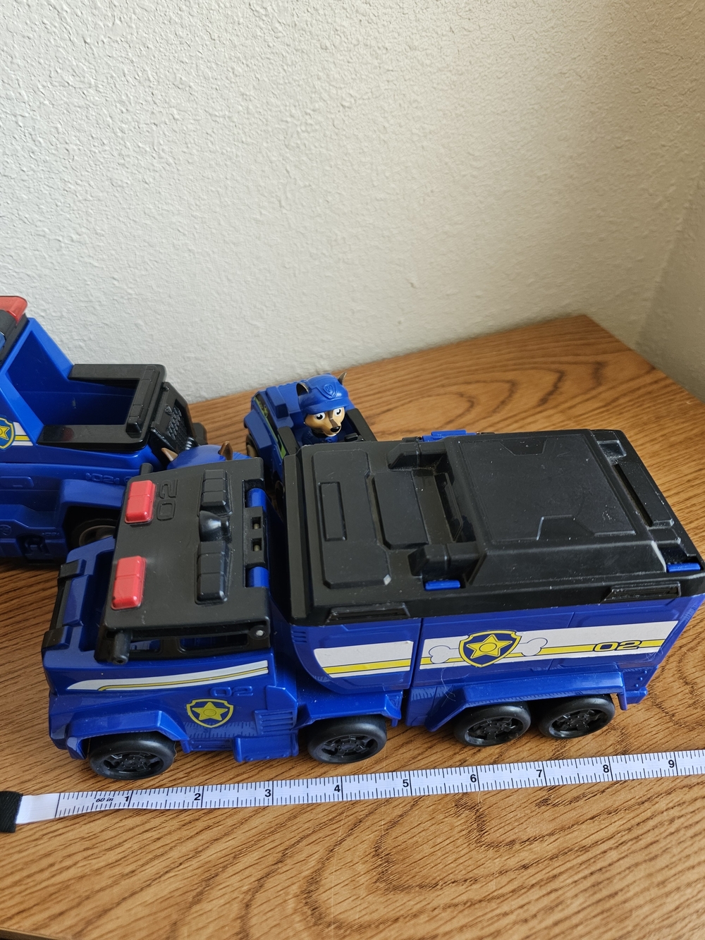 Paw Patrol Chase Lot Figure & Vehicles Police Rescue Blue Pup 4 Piece - Picture 12 of 13